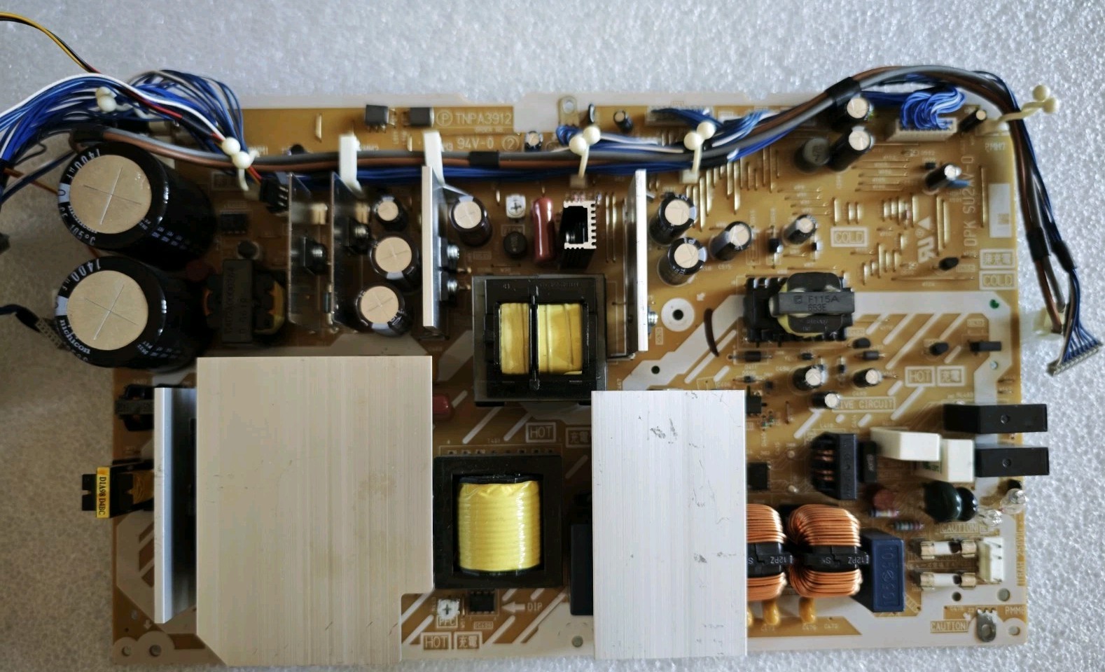 Panasonic TNPA3912 Power Supply Board PSU TH-37PX60 TH-37PX600 Tested Working