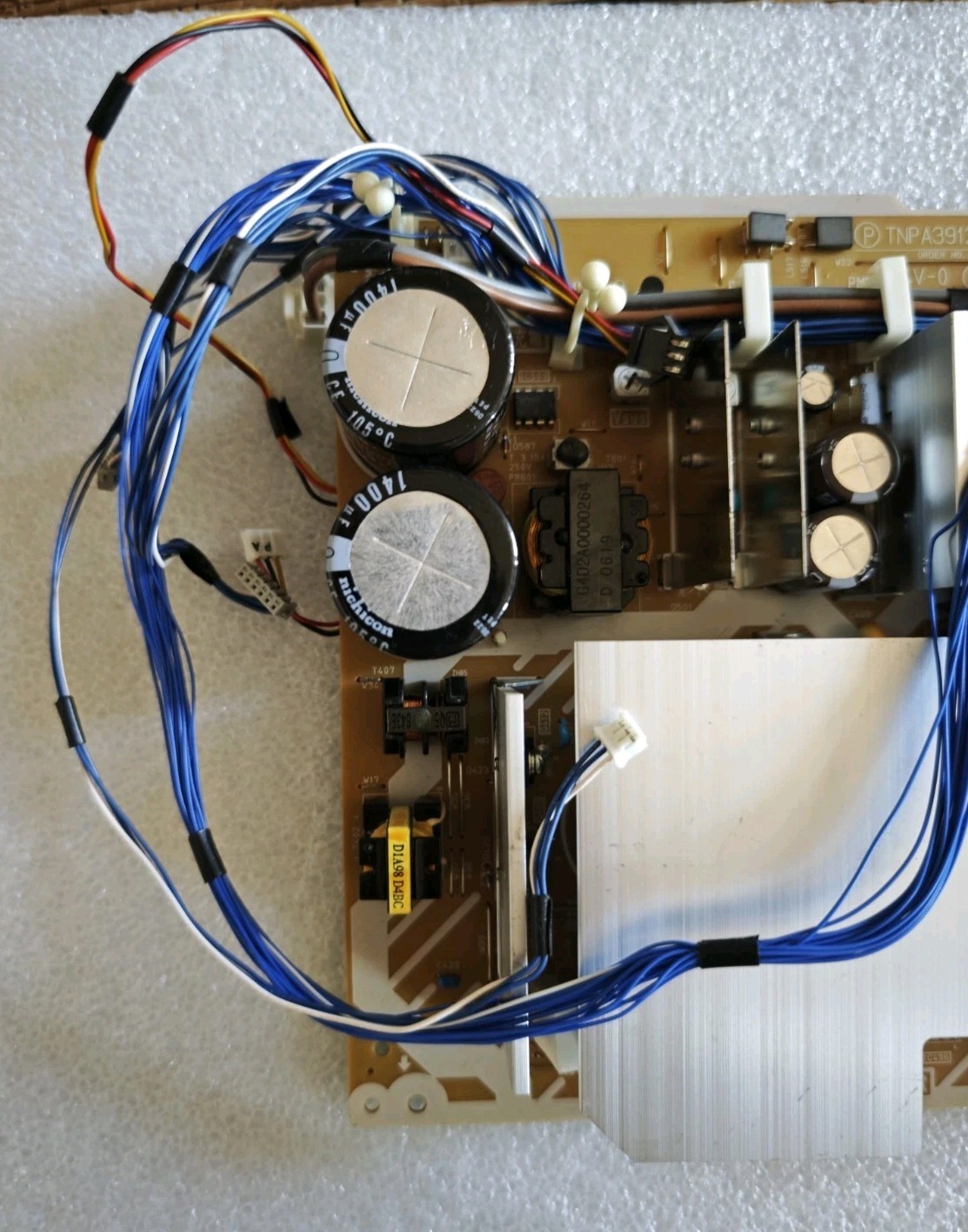 Panasonic TNPA3912 Power Supply Board PSU TH-37PX60 TH-37PX600 Tested Working - immagine 3