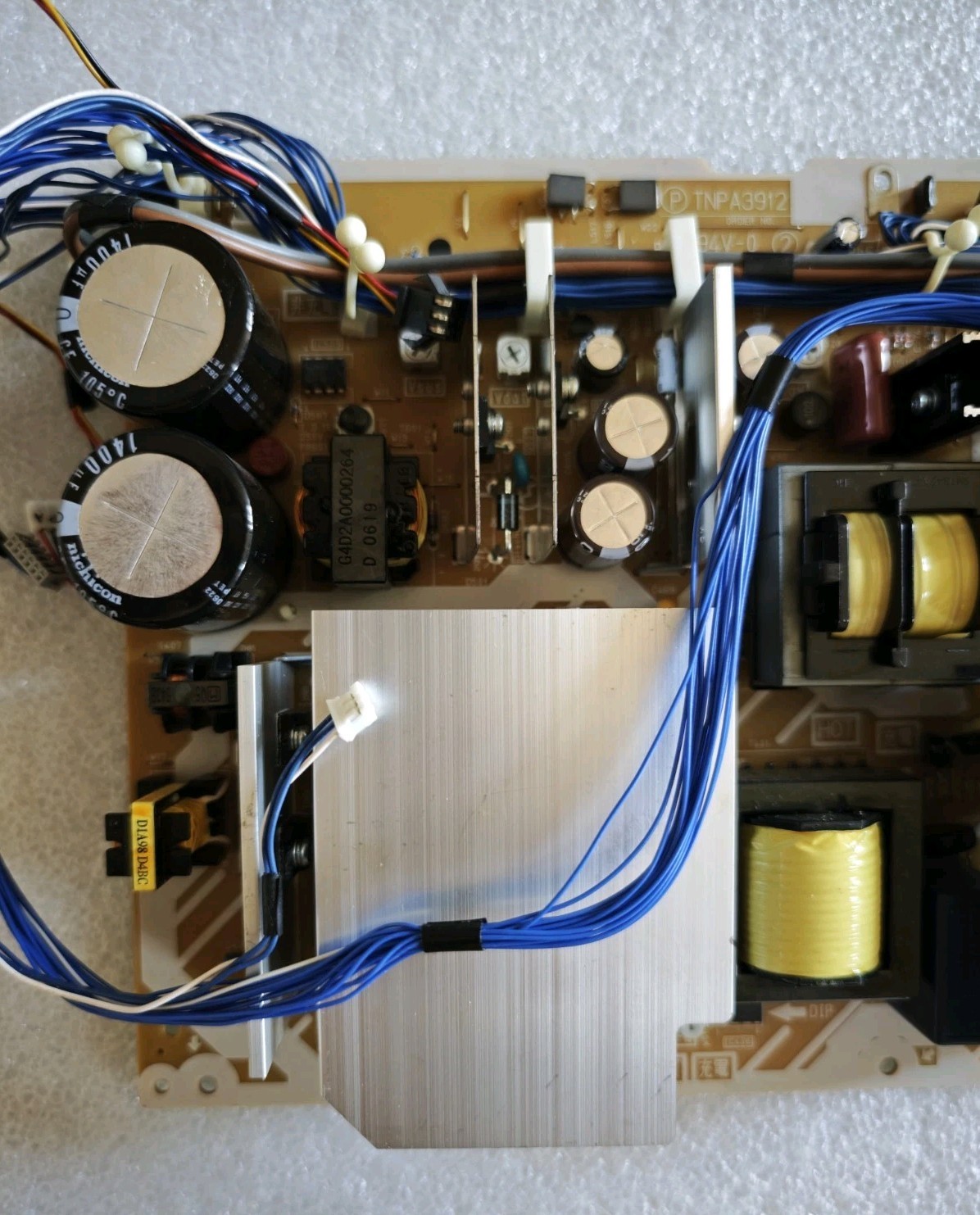 Panasonic TNPA3912 Power Supply Board PSU TH-37PX60 TH-37PX600 Tested Working - immagine 4