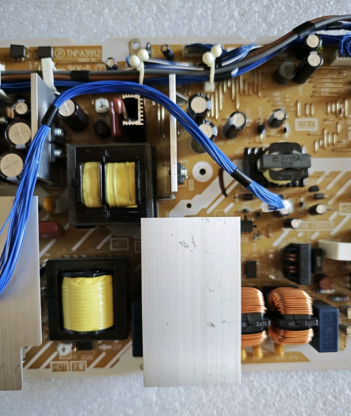 Panasonic TNPA3912 Power Supply Board PSU TH-37PX60 TH-37PX600 Tested Working - immagine 5