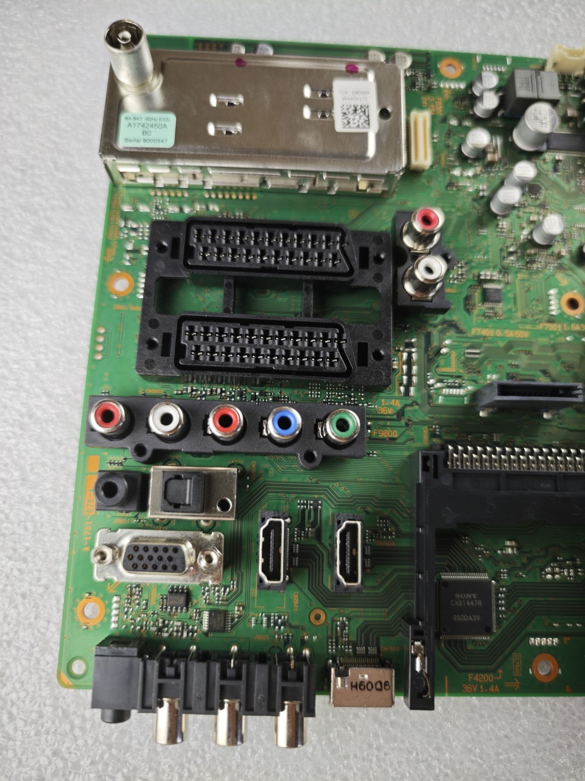 Sony A1742450A 1-878-942-31 Main Board KDL-37V5800 KDL-40V5800 - immagine 2