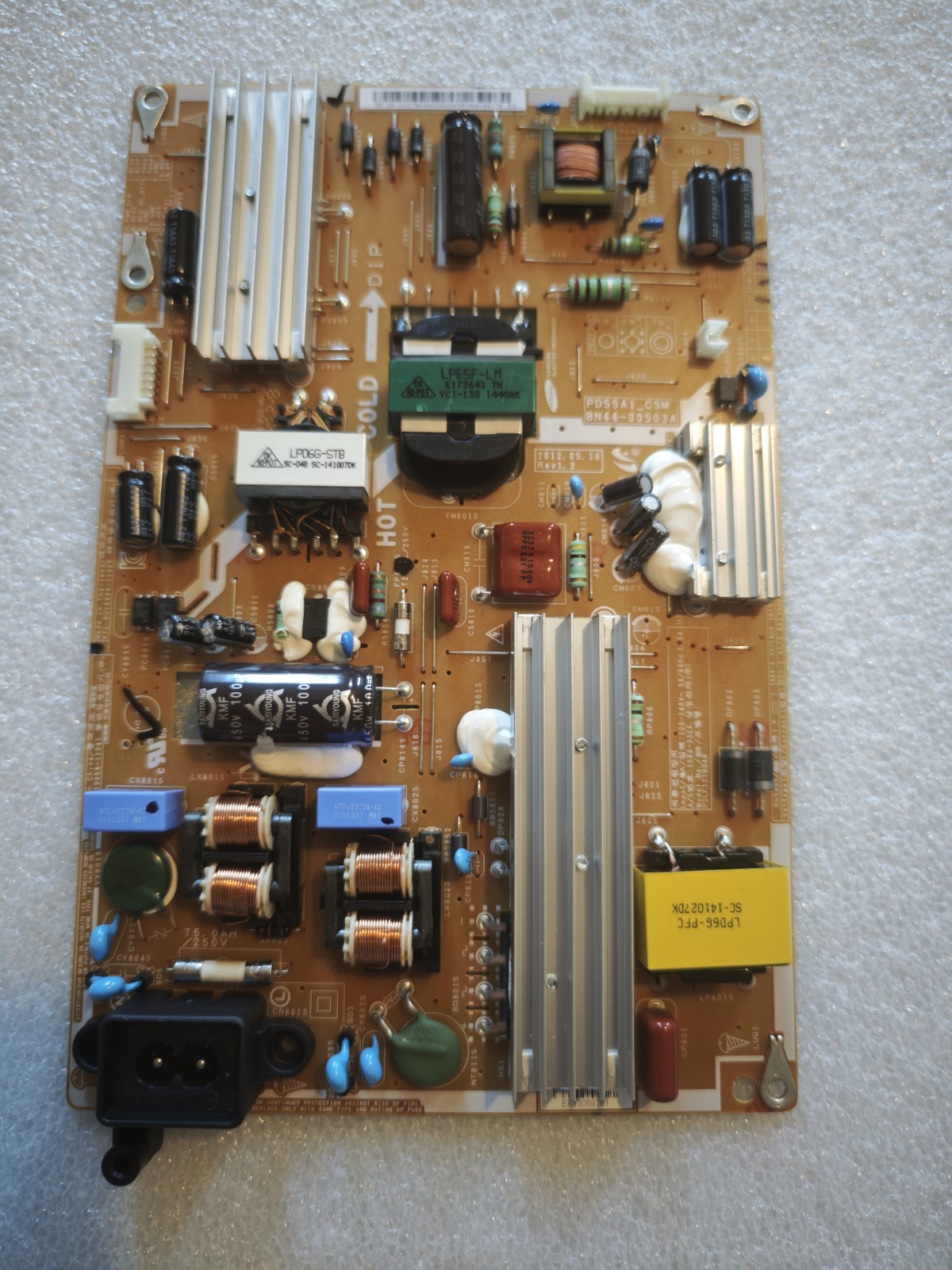 Samsung BN44-00503A PD55A1_CSM Power Supply Board TV Tested Working